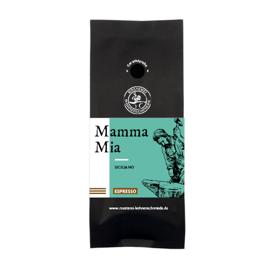Mamma Mia Espresso Kaffee Bohnen