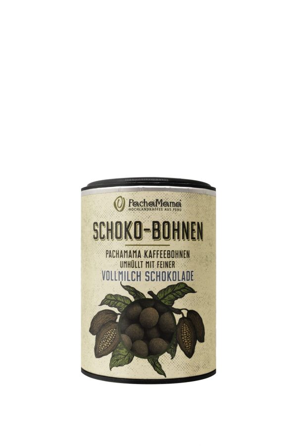 Schokobohnen PachaMama Vollmilch Schokolade